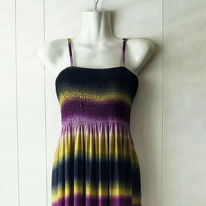 Long Purple Maxi Dress